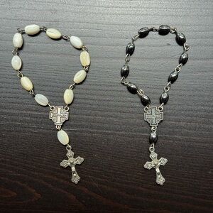 Mini/Auto Catholic Rosaries (2)